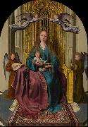 Quentin Matsys, The Virgin and Child Enthroned, with Four Angels
